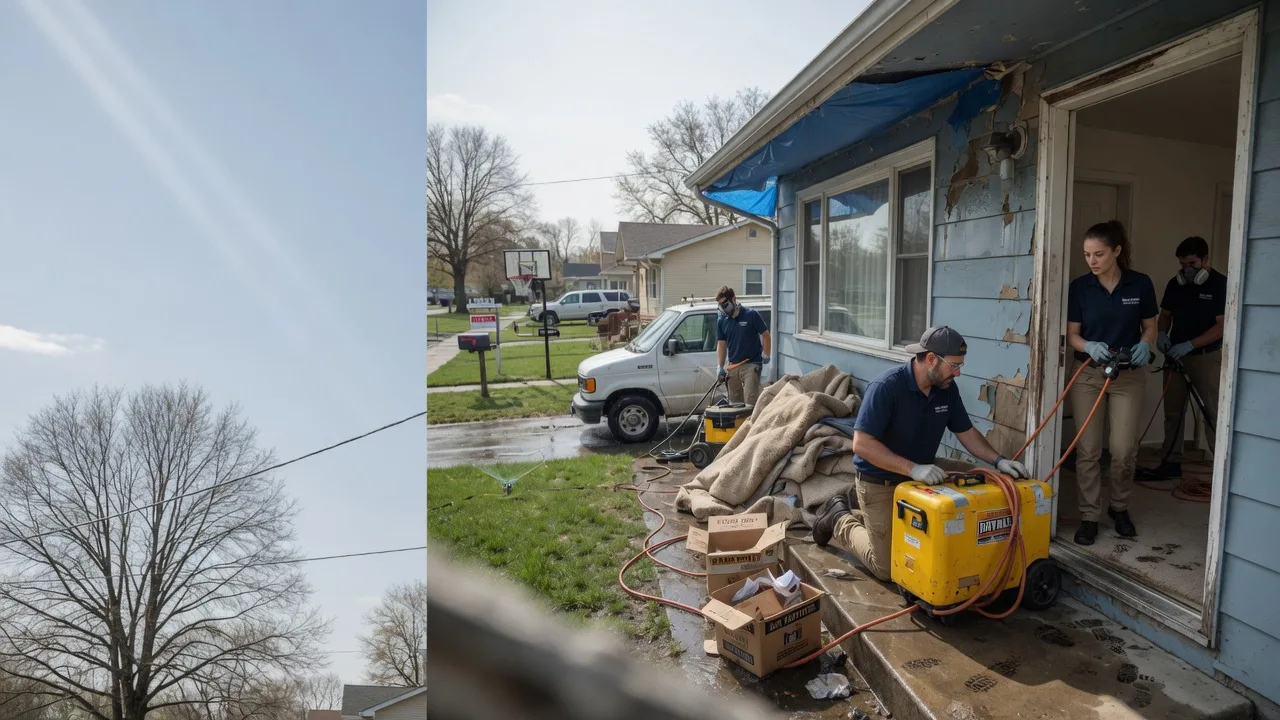 Basement Flood Cleanup in Solon, OH near me